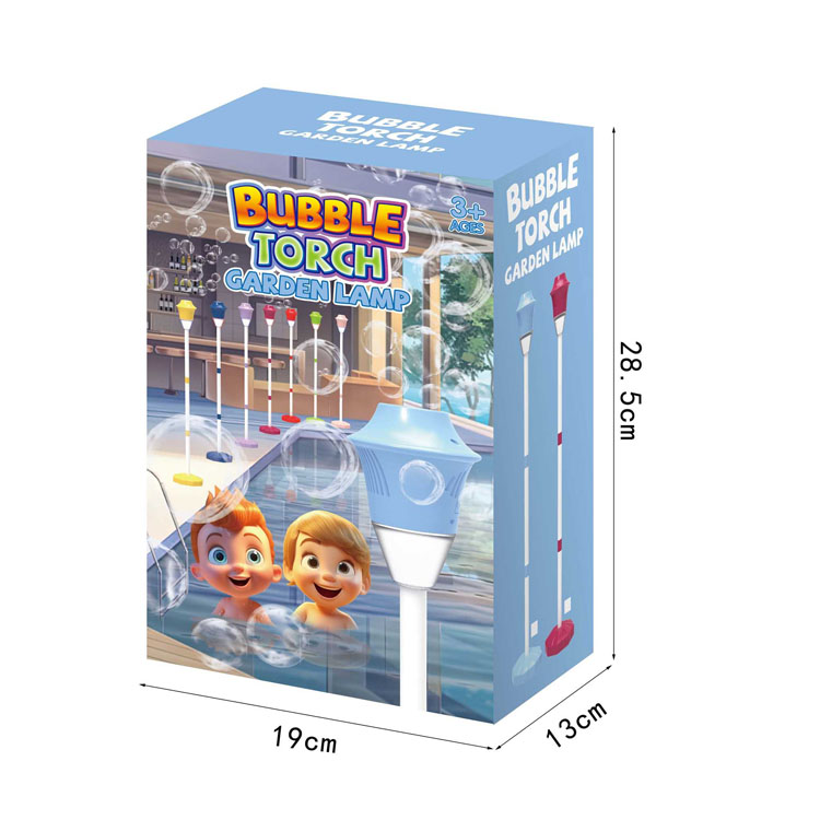 Motorize bubble machine with sound & light