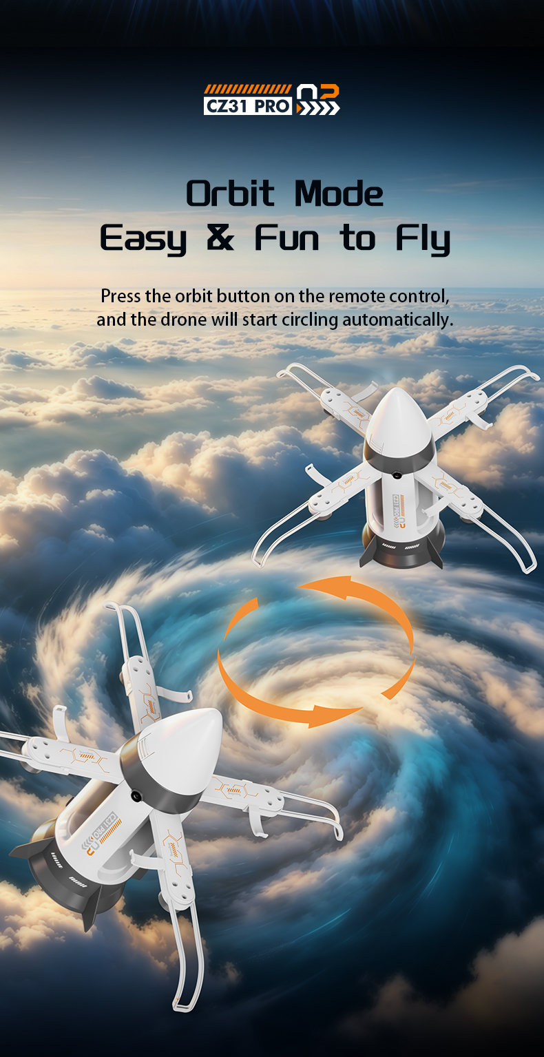 Brushless motor folding RC spray rocket with camera