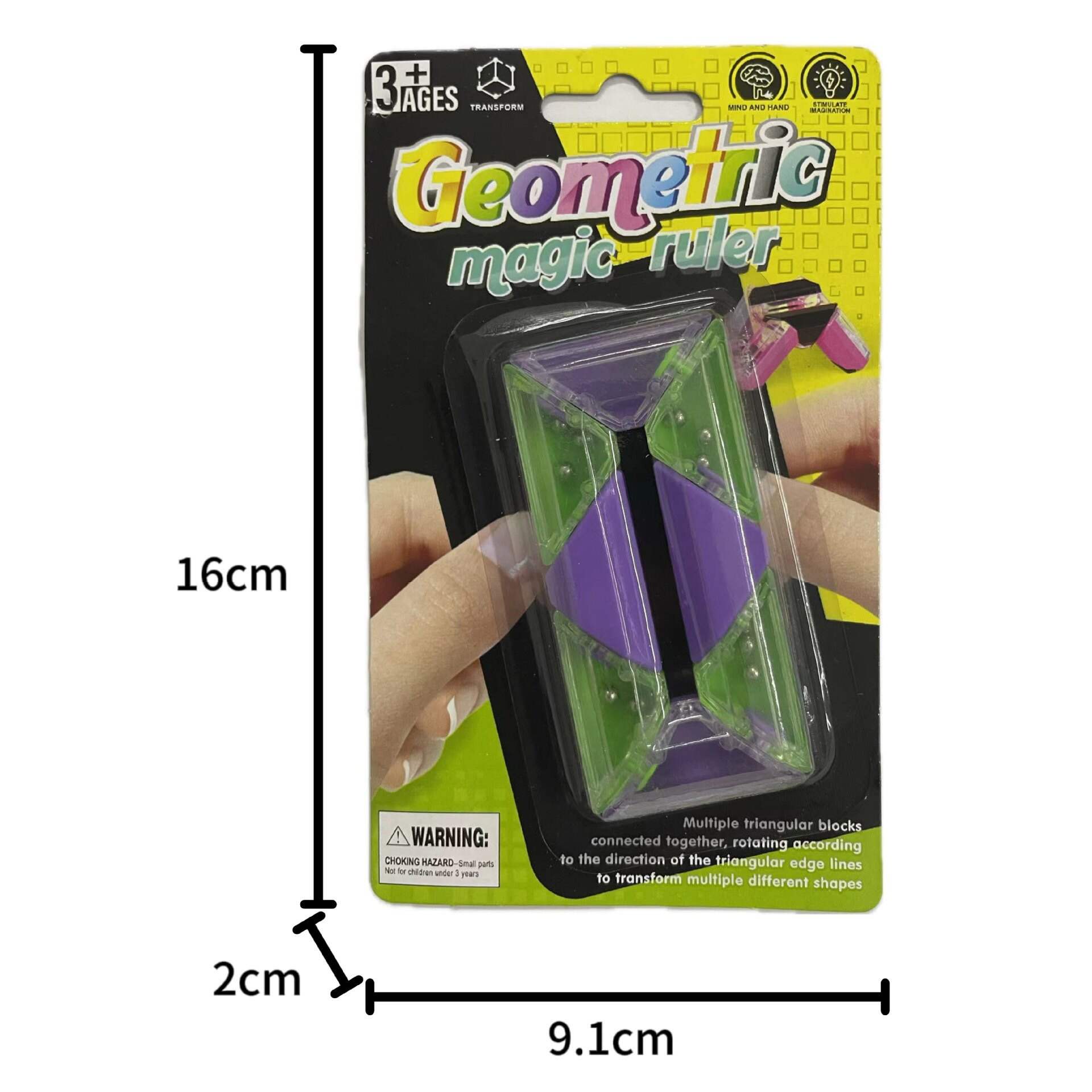 Versatile Rubik’s Cube Finger Toy(16PCS/BOX)