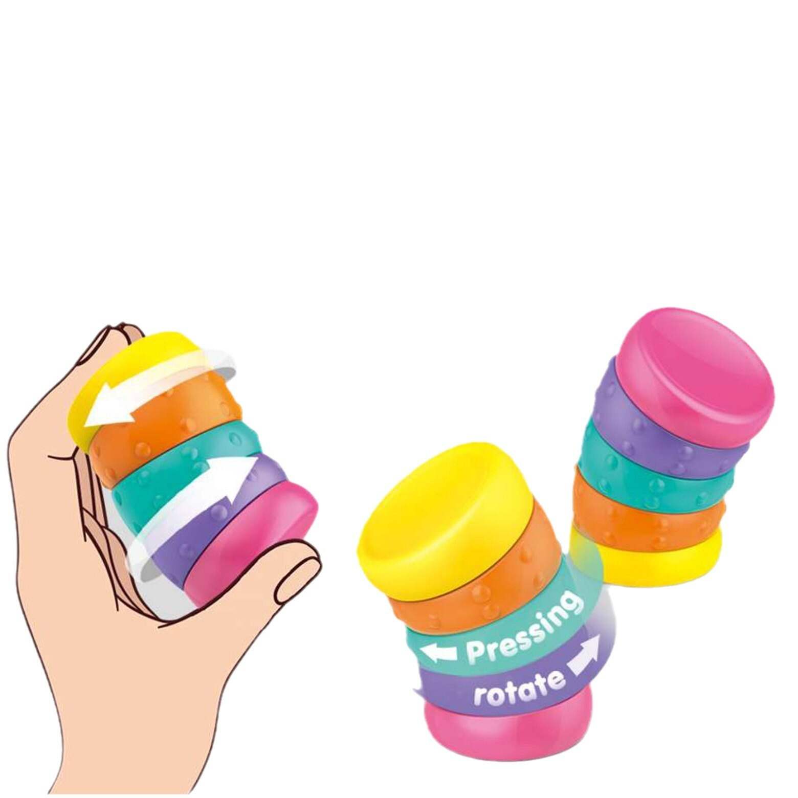 Twist-and-Spin Finger Spinner(24PCS/BOX)