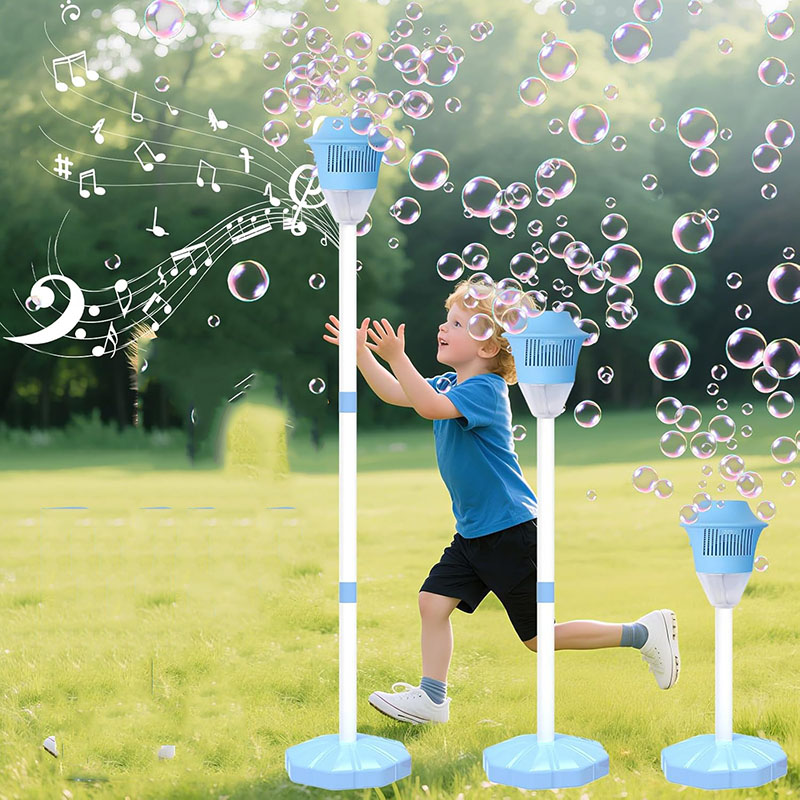 Motorize bubble machine with sound & light