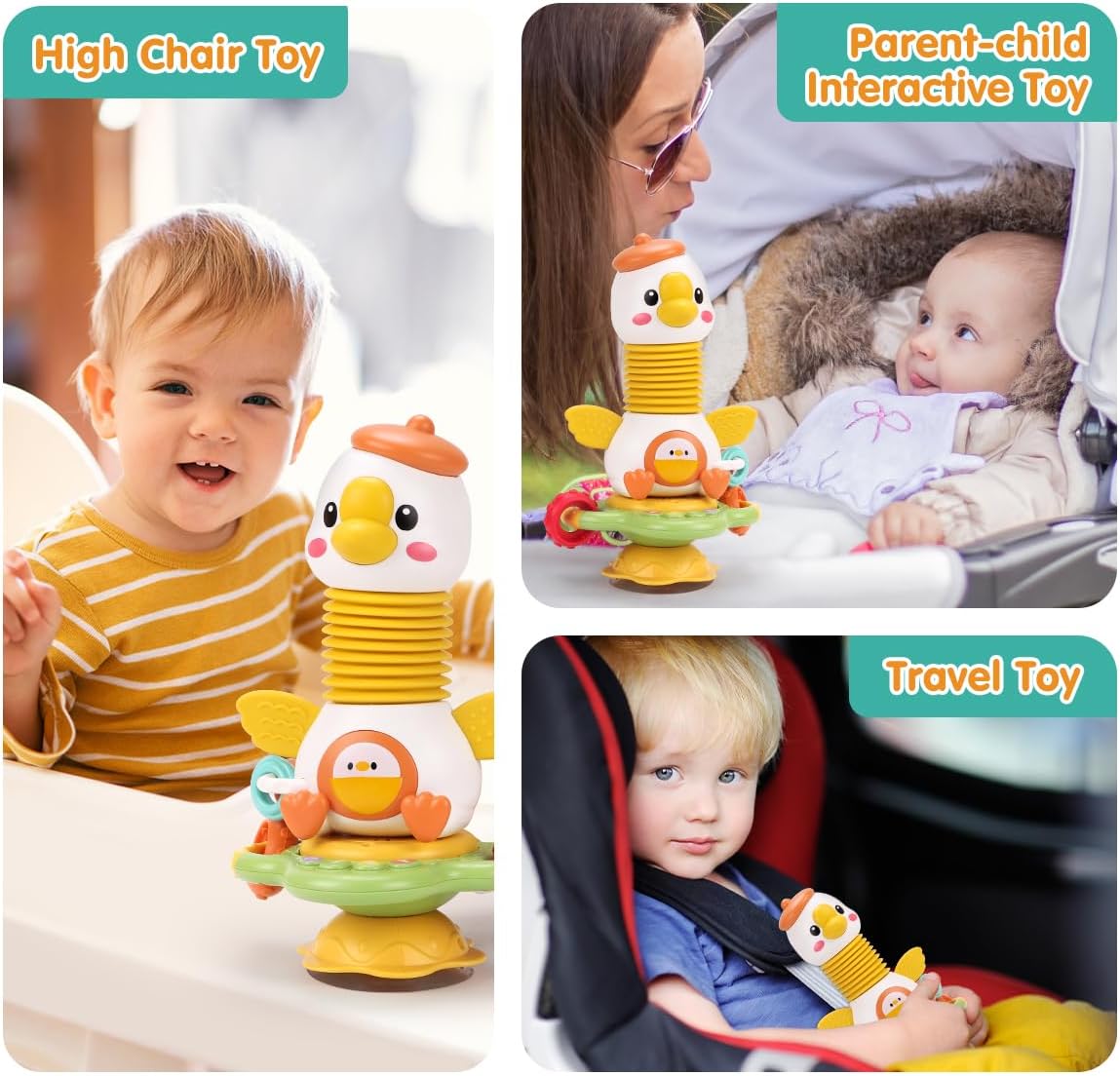Educational Table Turning Game (Sister Goose)