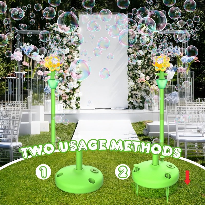 Sunflower Bubble Maker with Lights