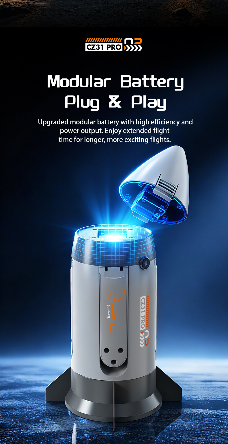 Brushless motor folding RC spray rocket with camera