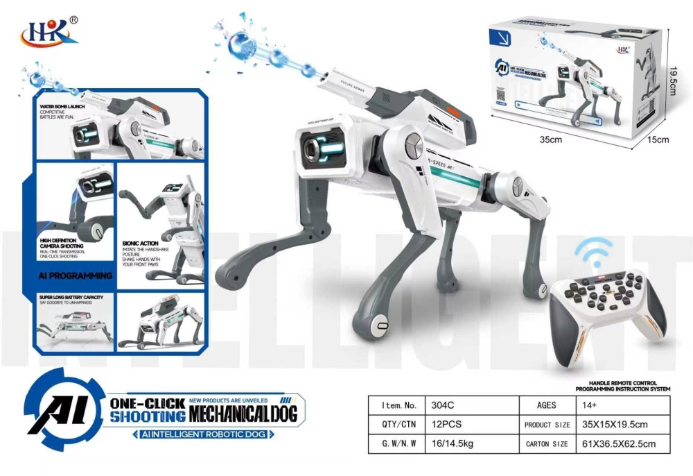 AI Smart Mechanical Dog with Camera