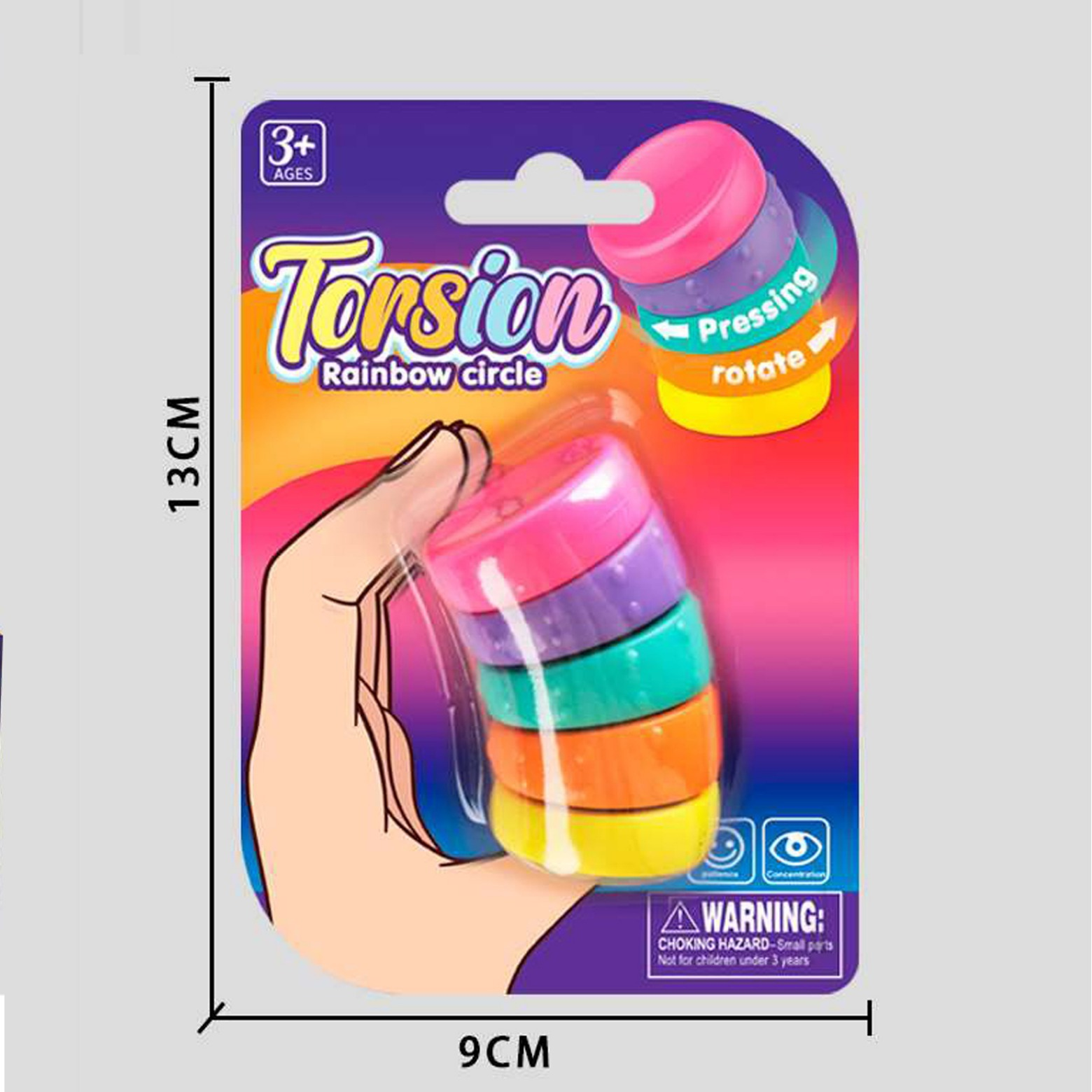 Twist-and-Spin Finger Spinner(24PCS/BOX)