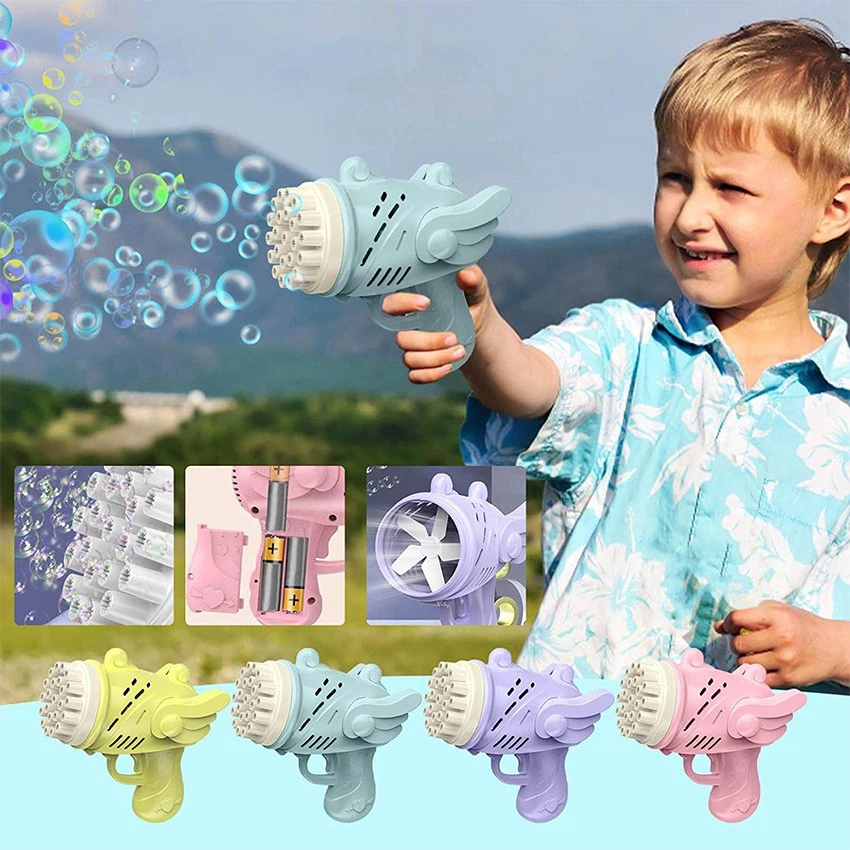 bubble machine gun
