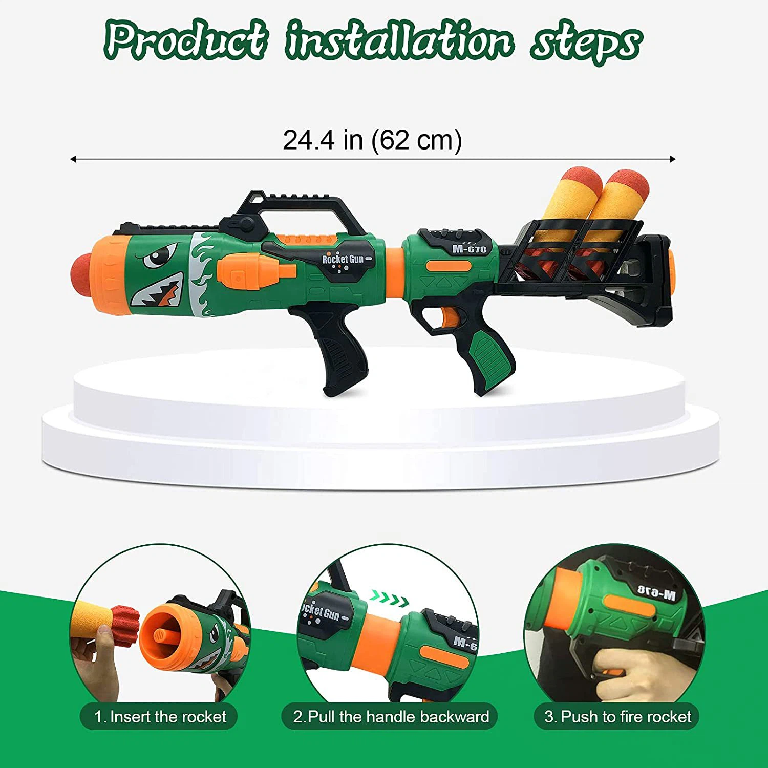 Toy Rocket Barrel Launcher Air Power Blaster Gun For Youth, Teens... outdoor active play wholesale by CPS TOYS packaging and carton... Toy Rocket Barrel Launcher Air Power Blaster Gun For Youth, Teens... outdoor active play wholesale by CPS TOYS packaging and carton...