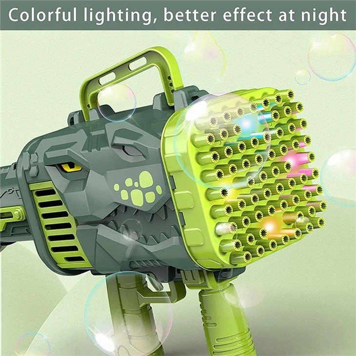 bubble machine and gun