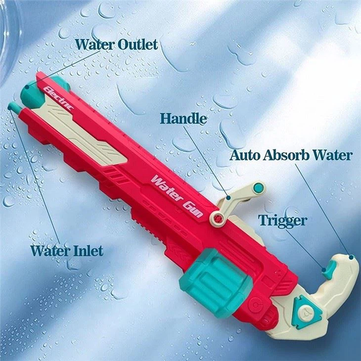 Automatic Water Absorption Squirt Gun