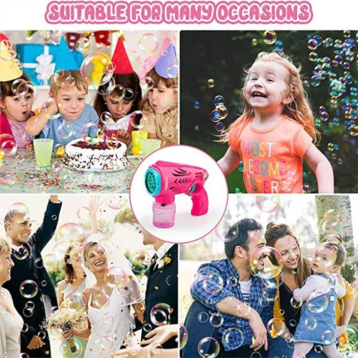bubble gun wedding