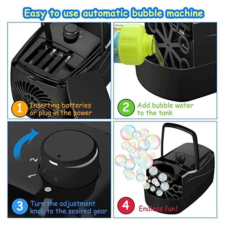 kids bubble machine