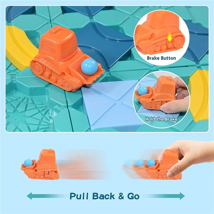 Brain Teaser Puzzles Educational Smart Logic Board Game