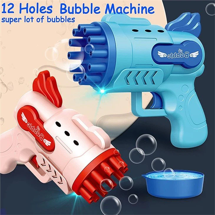 bubble gun rocket gun machine