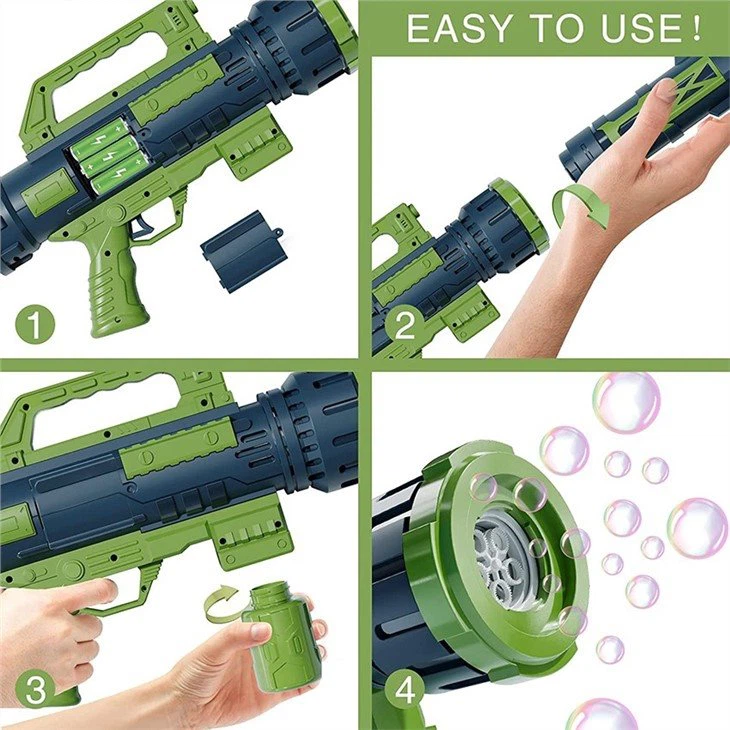 bubble bazooka gun