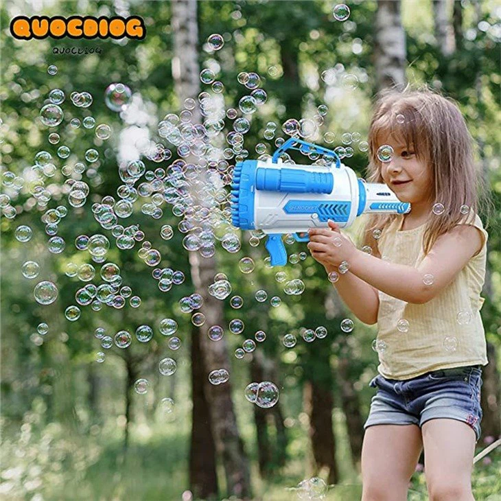 automatic bubble machine gun