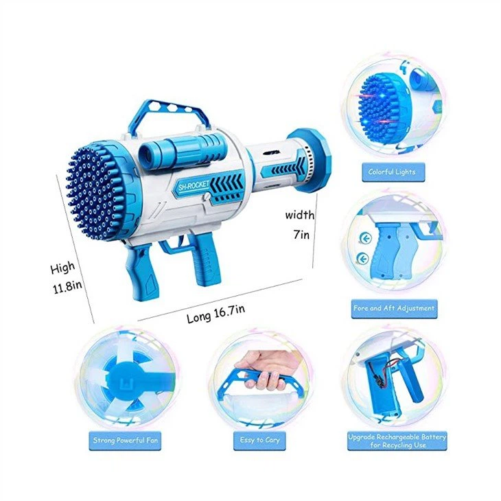 gun bubble machine