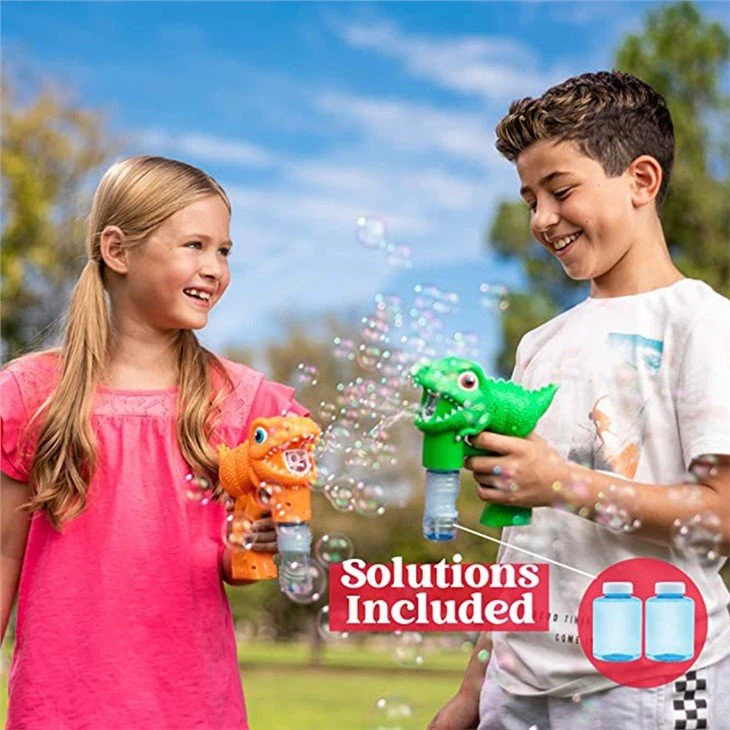 bubble guns for kids ages 4-8 dinosaurs