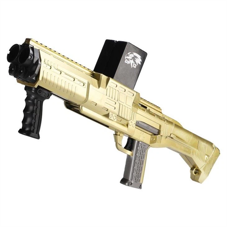 Double Barrel Soft Bullet Gun, Toy Gun For Children And Boys