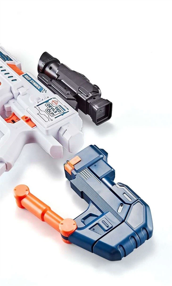 Electric Continuous Shooting Combination Of Light-emitting Soft Bullet Gun