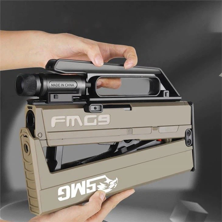 Fold Soft Bullet Submachine Gun With Soft Bullet Toys For Kid