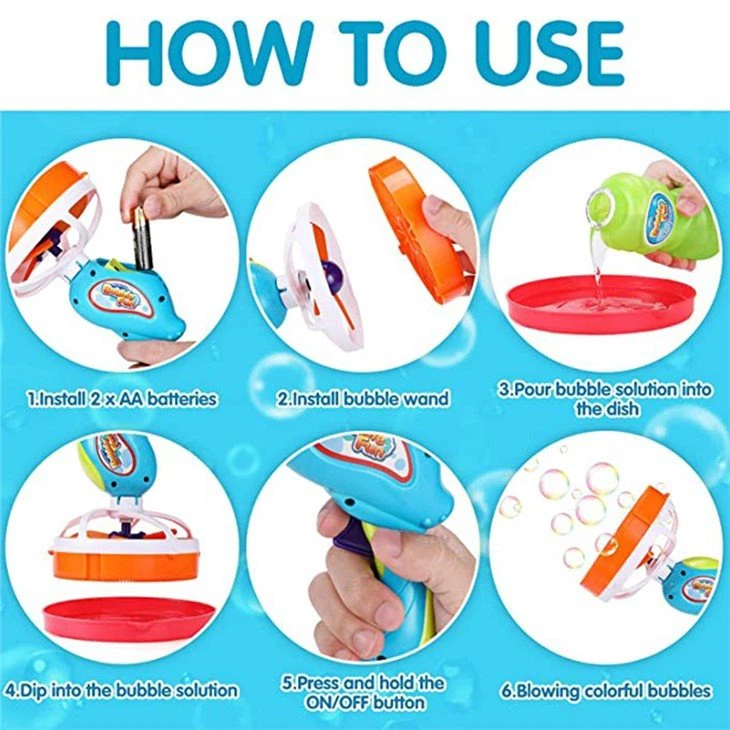party bubble gun