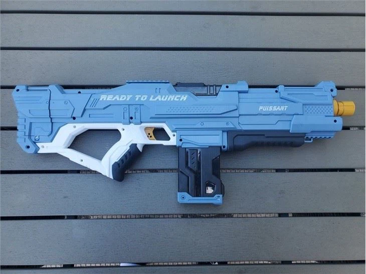 High Pressure Battery Powered Squirt Gun – Blue