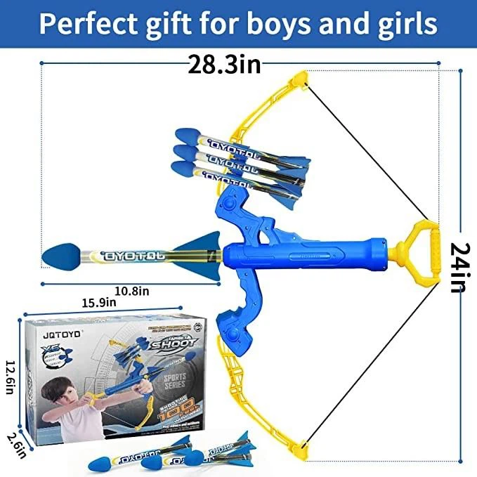 Huge Bow And Arrow For Kids Shoots Over 100 Feet