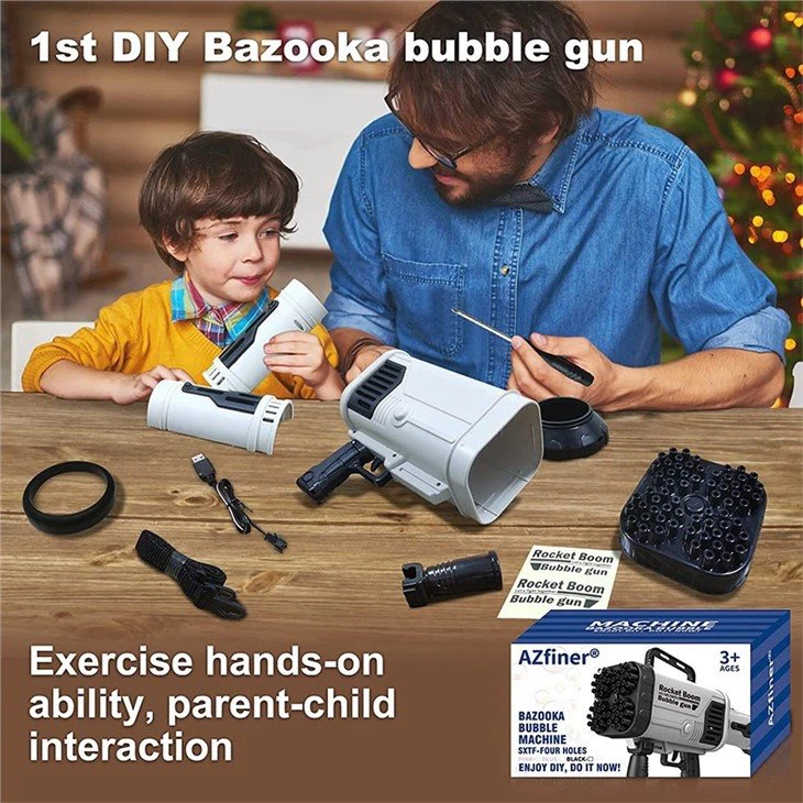 bubble bazooka gun