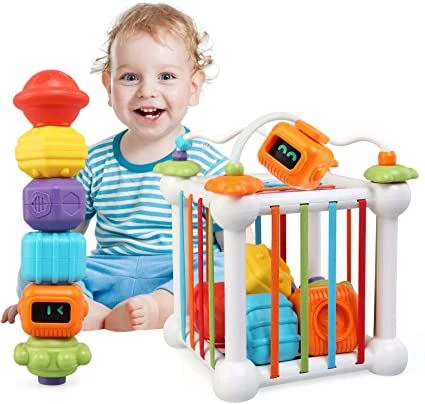 Montessori Toys Sensory Shape And Suction Toy