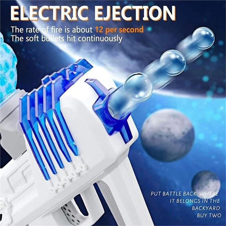 Outdoor Electric Repeating Blast Water Bomb Toy Gun