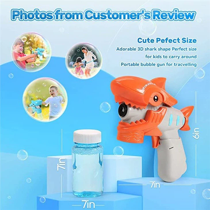 shark bubble gun