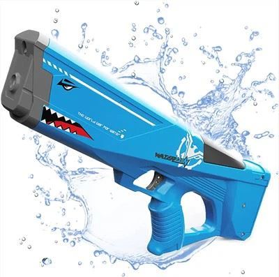 Shark Automatic Kids Electric Water Gun-Blue