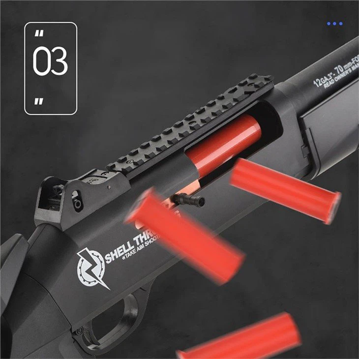 ejection soft bullet toy gun