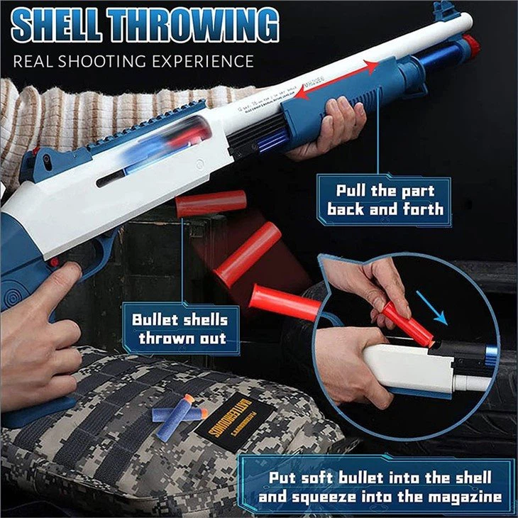 automatic soft bullet gun