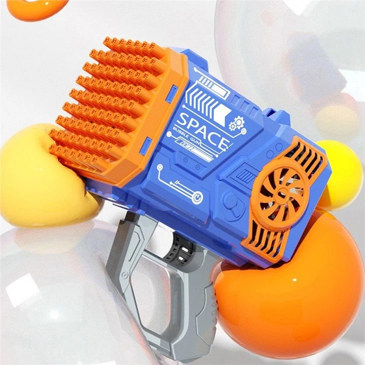 rocket bubble toy