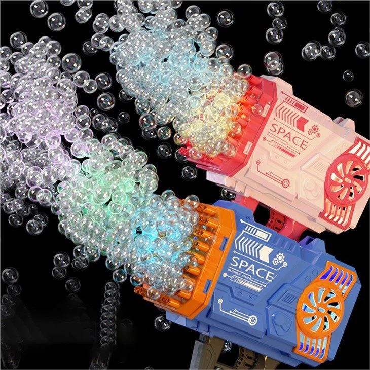 bubble gun wedding