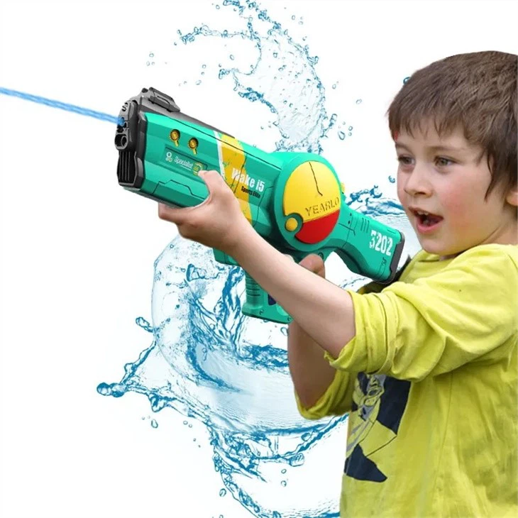 1200ML Large-Capacity Long-Distance Automatic Water-Absorbing Battery-Powered Water Gun