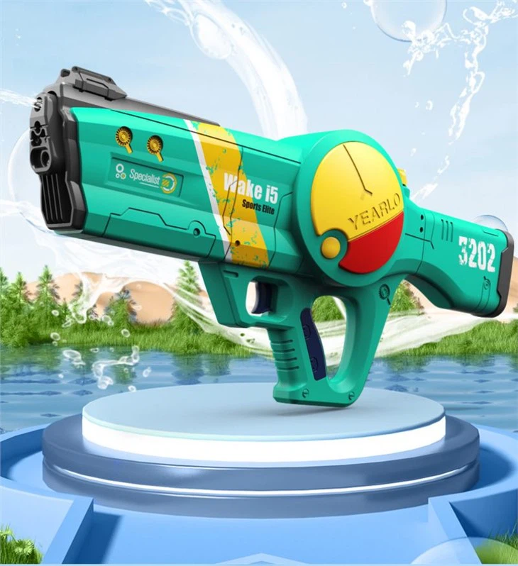 1200ML Large-Capacity Long-Distance Automatic Water-Absorbing Battery-Powered Water Gun