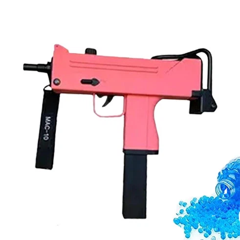 Pink UZI Electric Gel Blaster Gun