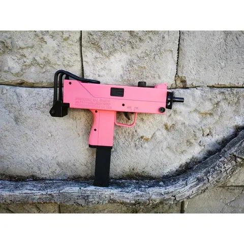 2023 New Pink UZI Electric Gel Ball Blaster Toy Gun