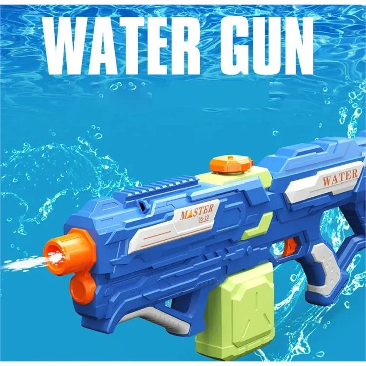 800ML Large Capacity Outdoor Electric Water Gun With Water Bottle
