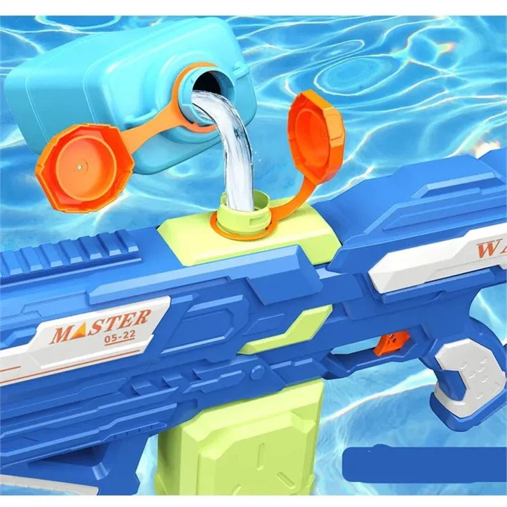 800ML Large Capacity Outdoor Electric Water Gun With Water Bottle
