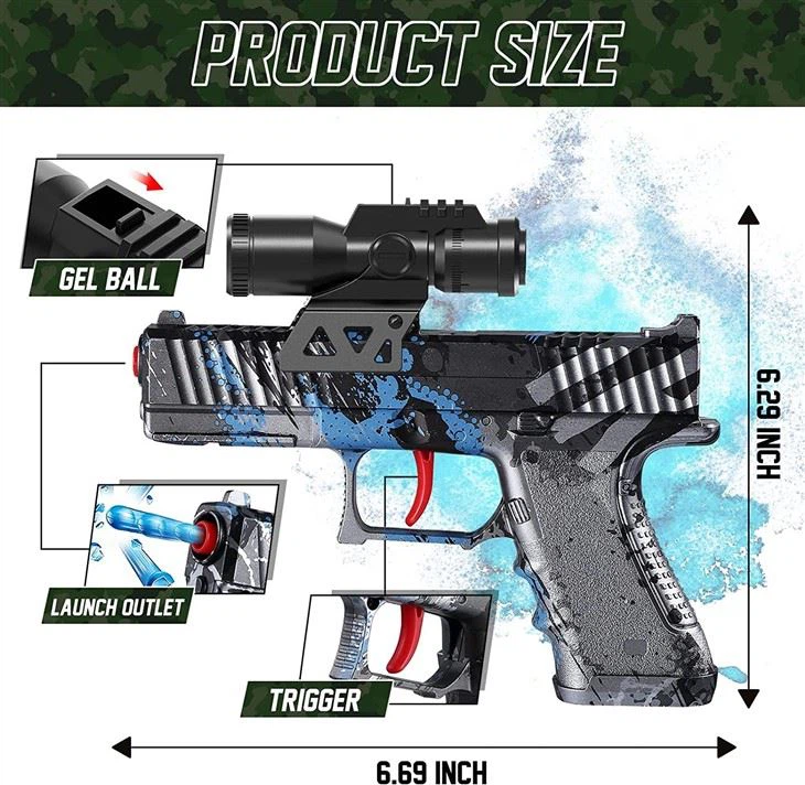 Birthday Gift Gel Ball Blaster