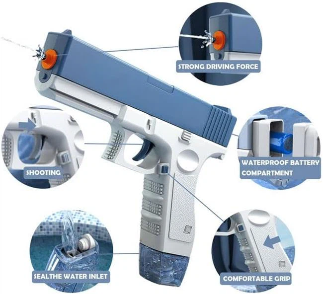 Pistol Style Electric Water Gun That Children Love