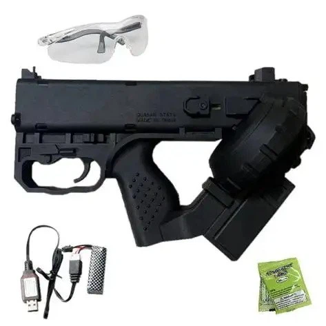 Cyberpunk Drum Magazines Electric Gel Ball Blaster Toy Gun