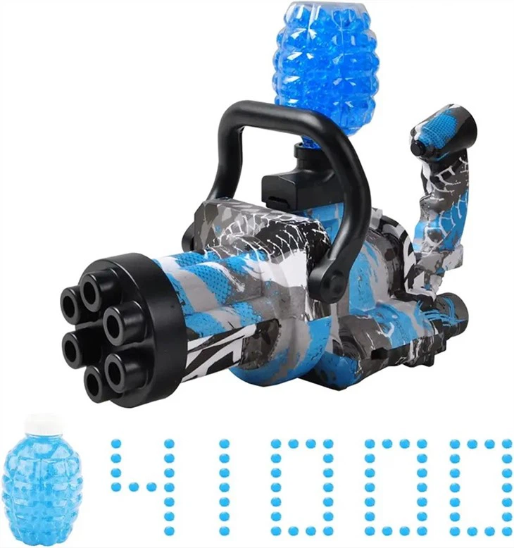Gatlin Electric Automatic Glowing Glue Ball Gun Splash Ball Gun For Children