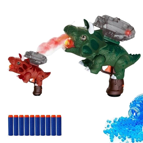 New Product Cool Light Dinosaur Electric Spray Toy 2N1