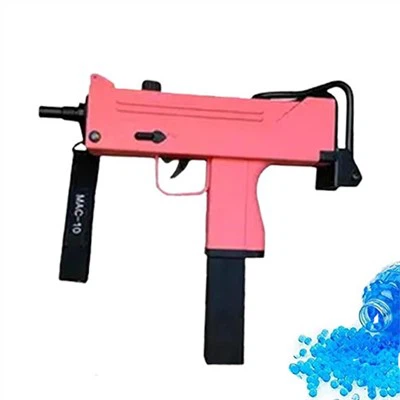 Pink UZI Electric Gel Blaster Gun
