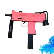 Pink UZI Electric Gel Blaster Gun
